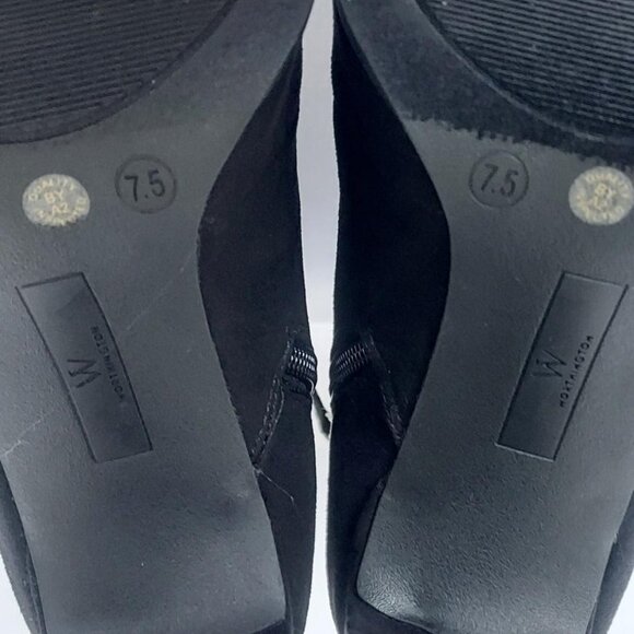 Worthington Women’s Boots Square Toe High Heels Mid-Calf Black Size: 7.5 NWOT - Picture 4 of 16